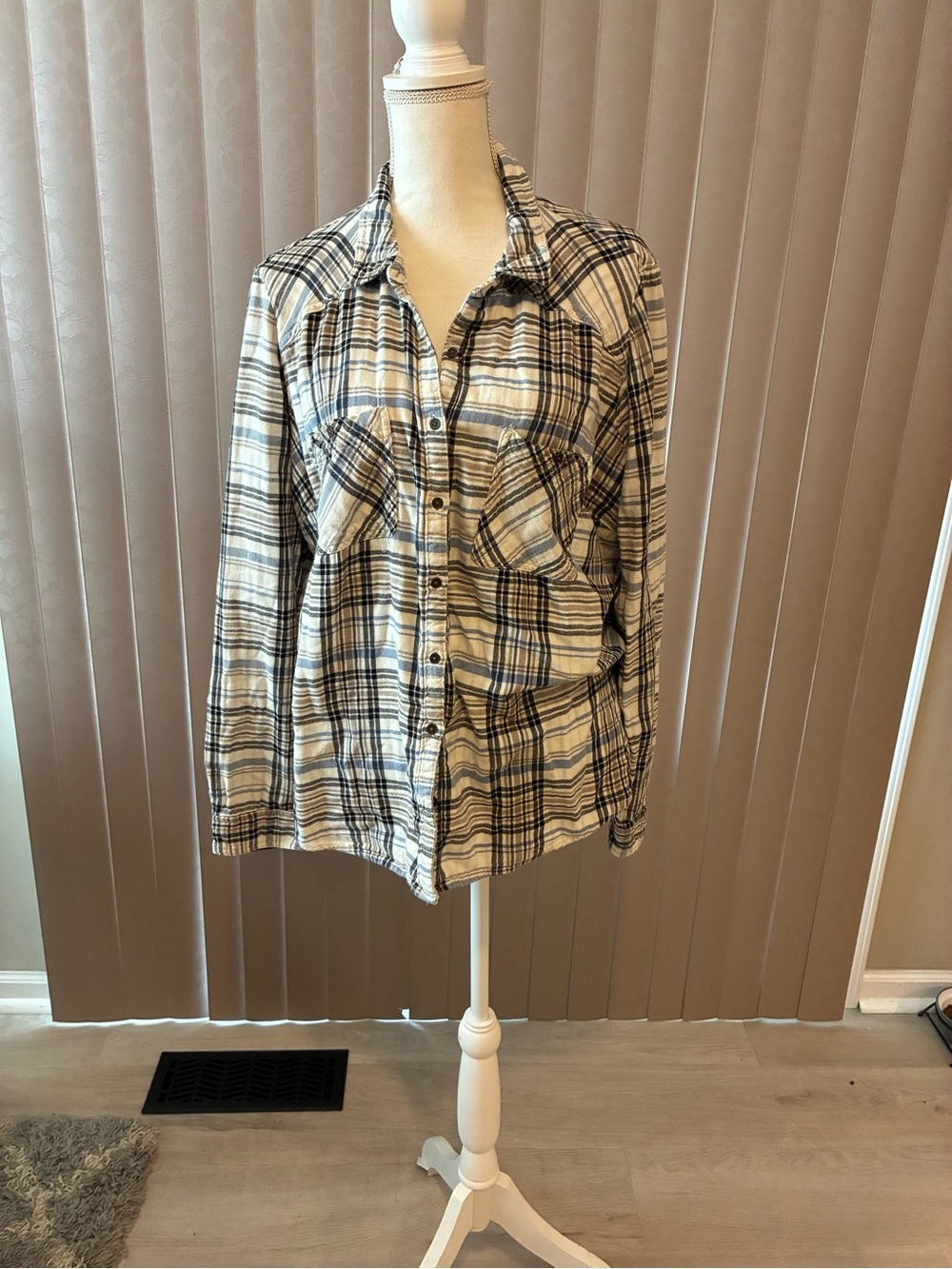 Bundle of Casual Plaid Button-Up Shirts